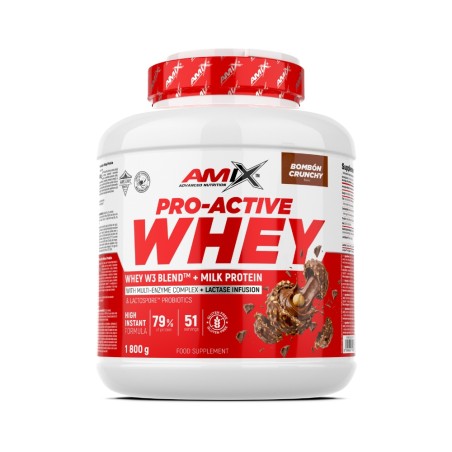 PROTEINA PRO ACTIVE WHEY 1.8KG BOMBON CRUJIENTE AMIX