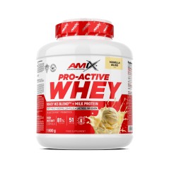 PROTEINA PRO ACTIVE WHEY 1.8KG VAINILLA AMIX