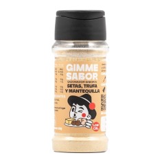 SAZONADOR VEGETAL SABOR SETAS TRUFA MANTEQUILLA 55G GIMME SABOR