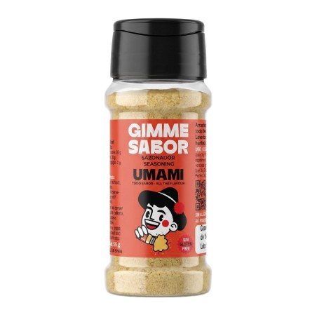 SAZONADOR VEGETAL SABOR UMAMI 55G GIMME SABOR