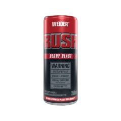 BEBIDA PRE ENTRENO RUSH BERRY BLAST 250ML WEIDER