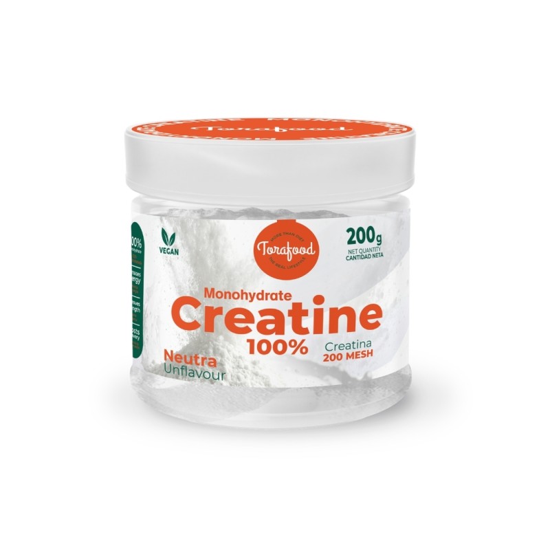 CREATINE MONOHYDRATE NEUTRA 200G TORAFOOD CREATINE MONOHYDRATE NEUTRA 200G TORAFOOD