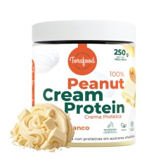 CREMA DE CACAHUETE CHOCOLATE BLANCO 250G TORAFOOD