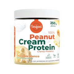 CREMA DE CACAHUETE CHOCOLATE BLANCO 250G TORAFOOD