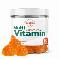 GUMMIES MULTIVITAMIN SABOR NARANJA 60 GOMINOLAS TORAFOOD
