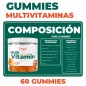 GUMMIES MULTIVITAMIN SABOR NARANJA 60 GOMINOLAS TORAFOOD GUMMIES MULTIVITAMIN SABOR NARANJA 60 GOMINOLAS TORAFOOD