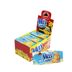 MAX PROTEIN MAX COOKIES 12*100G CHOCO BLANCO