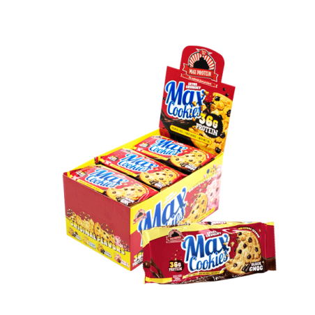 Max Protein Max Cookies Galletas 12uds*120G