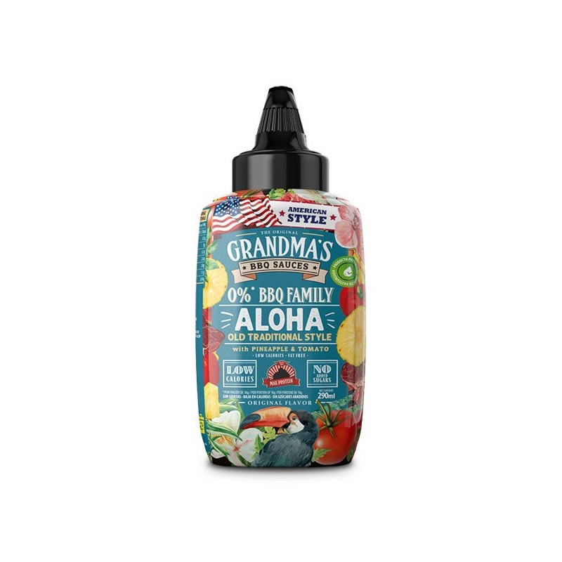 MAX PROTEIN SALSA BBQ 290ML ALOHA