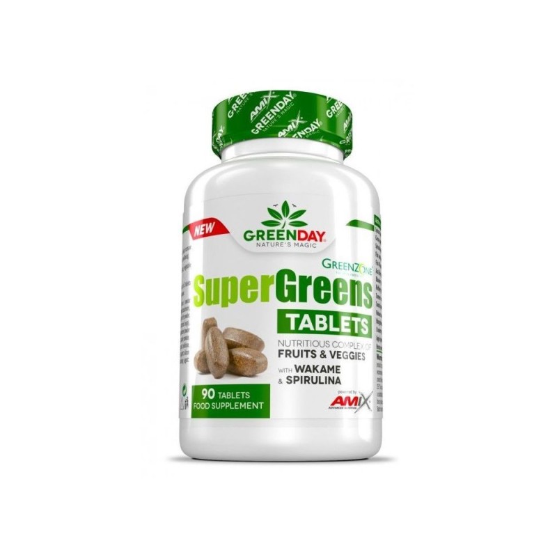 AMIX GREENDAY SUPER GREENS TABLETS 90 TABL