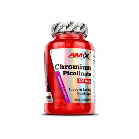 AMIX CHROMIUM PICOLINATE 200 MCG 100CAP