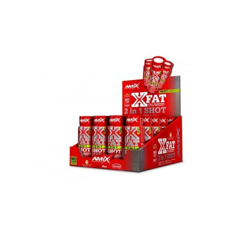 X-FAT 2 IN 1 SHOT 20X60ML FRUTA AMIX
