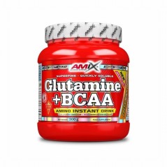 AMIX GLUTAMINA + BCAA 300GR