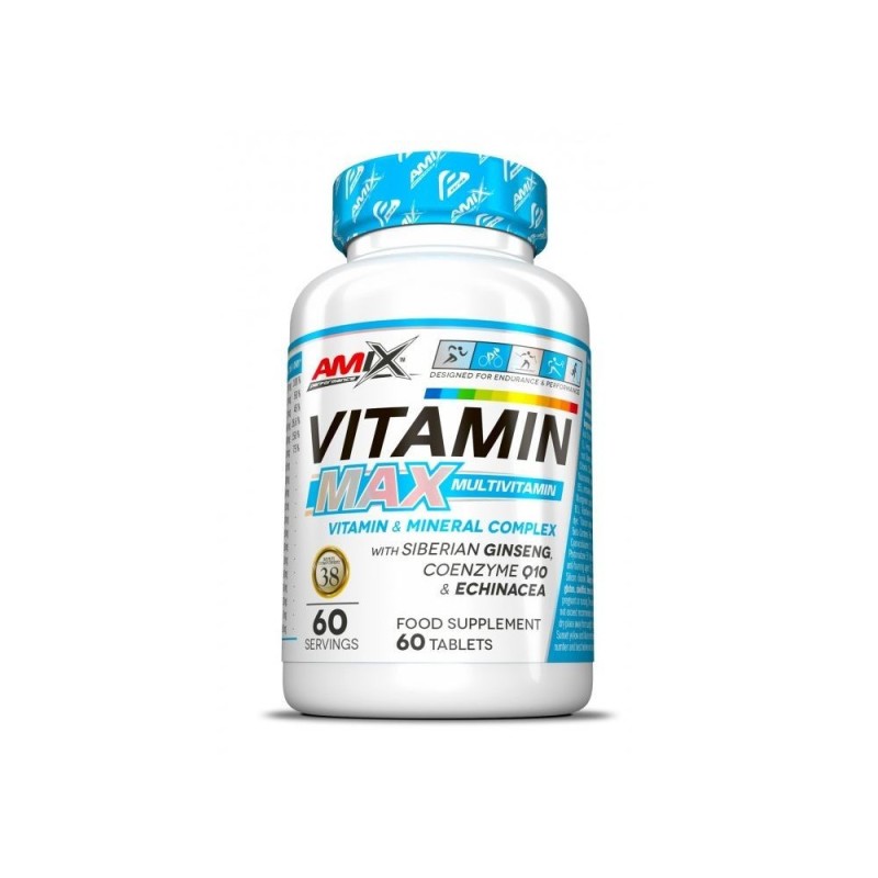 PERFORMANCE VITAMIN MAX MULTIV 60 TAB AMIX PERFORMANCE VITAMIN MAX MULTIV 60 TAB AMIX
