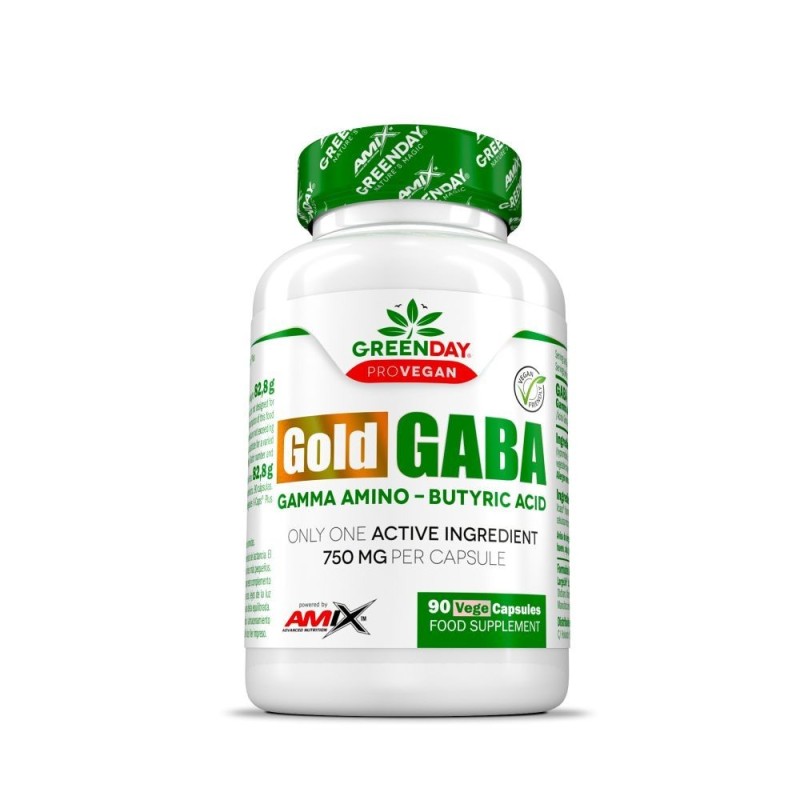 GREENDAY GOLD GABA 750MG 90CAP AMIX