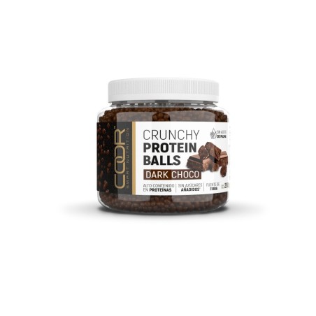 COOR CRUNCHY PROTEIN BALLS 250GR CHOCOLATE NEGRO