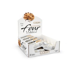 COOR FOUR COOKIE 12*100GR CHIPS CHOCO BLANCO