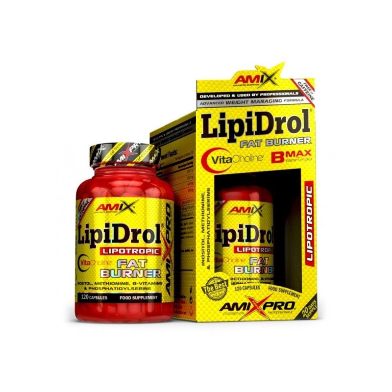 PRO LIPIDROL FAT BURNER 120CAP AMIX PRO LIPIDROL FAT BURNER 120CAP AMIX