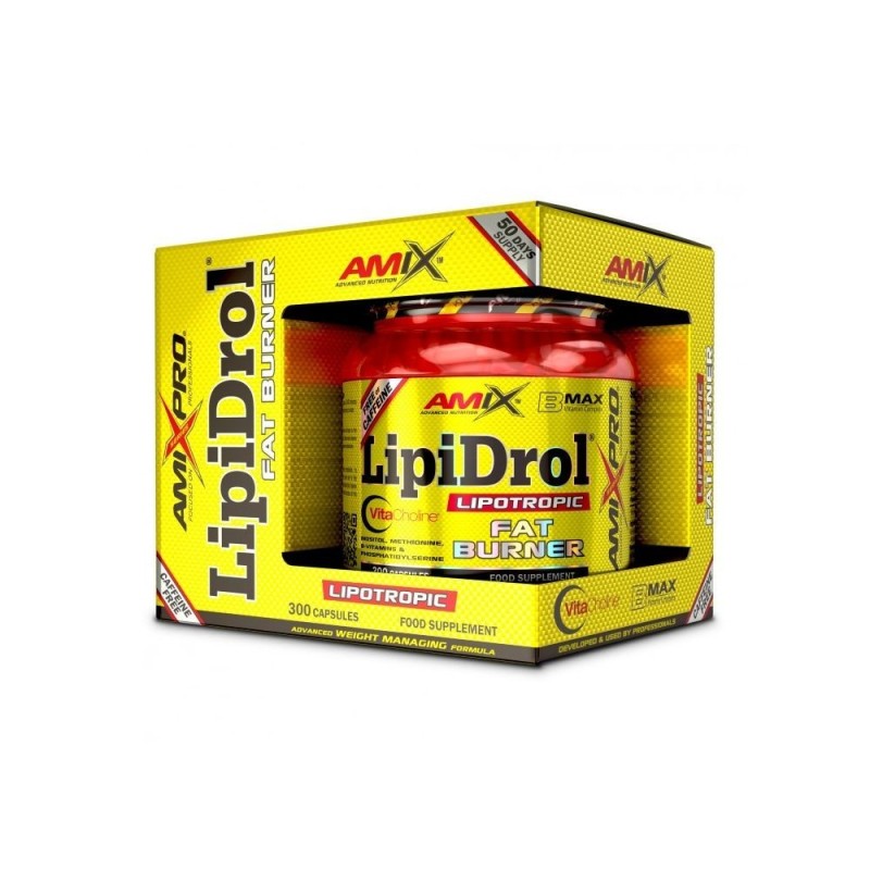 PRO LIPIDROL FAT BURNER 300CAP AMIX PRO LIPIDROL FAT BURNER 300CAP AMIX
