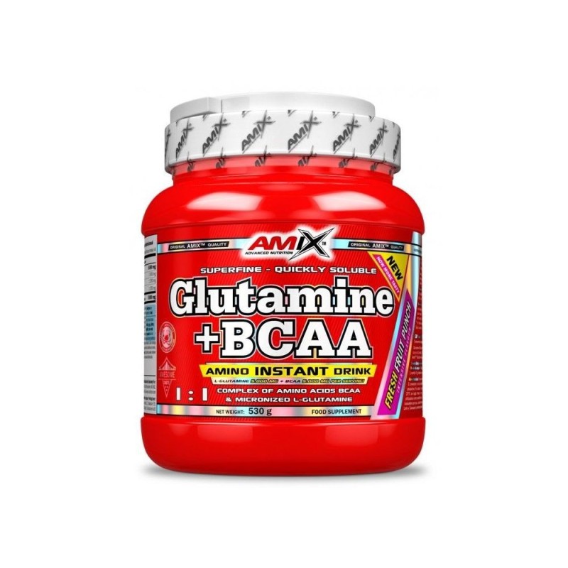 AMIX GLUTAMINA + BCAA 530GR