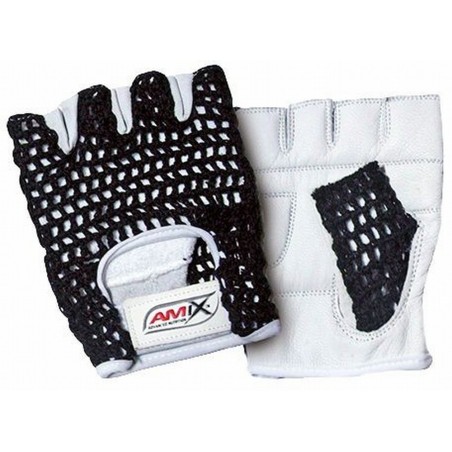 AMIX GUANTES REJILLA COLOR NEGRO