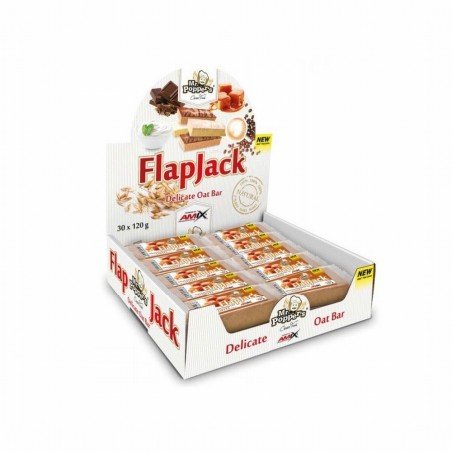 AMIX MR.POPPER FLAP JACK OAT 30X120GR CAPUCCINO