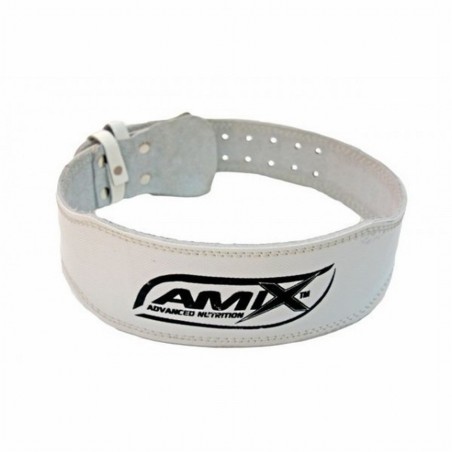 AMIX CINTURON CUERO BLANCO