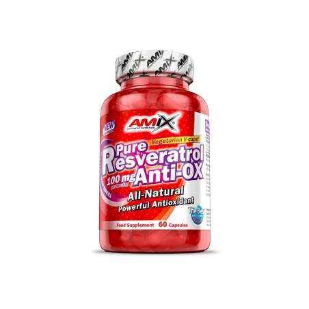 AMIX PURE RESVERATROL ANTI-OX 60CAP