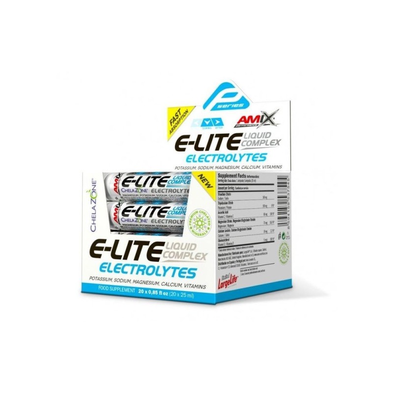 AMIX PERFORMANCE E-LITE ELECTROLYTES LIQUID 20X25ML