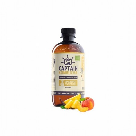 CAPTAIN KOMBUCHA PIÑA-MELOC. BIO 400ML