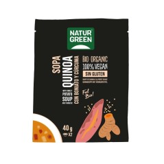 NATURGREEN SOPA QUINOA BONIATO CURCUMA 40GR