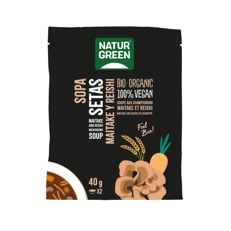 NATURGREEN SOPA SETAS MAITAKE REISHI 40GR