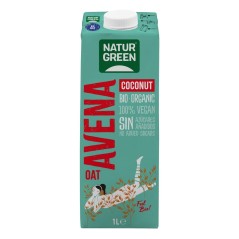 NATURGREEN BEBIDA AVENA Y COCO Bio 1L