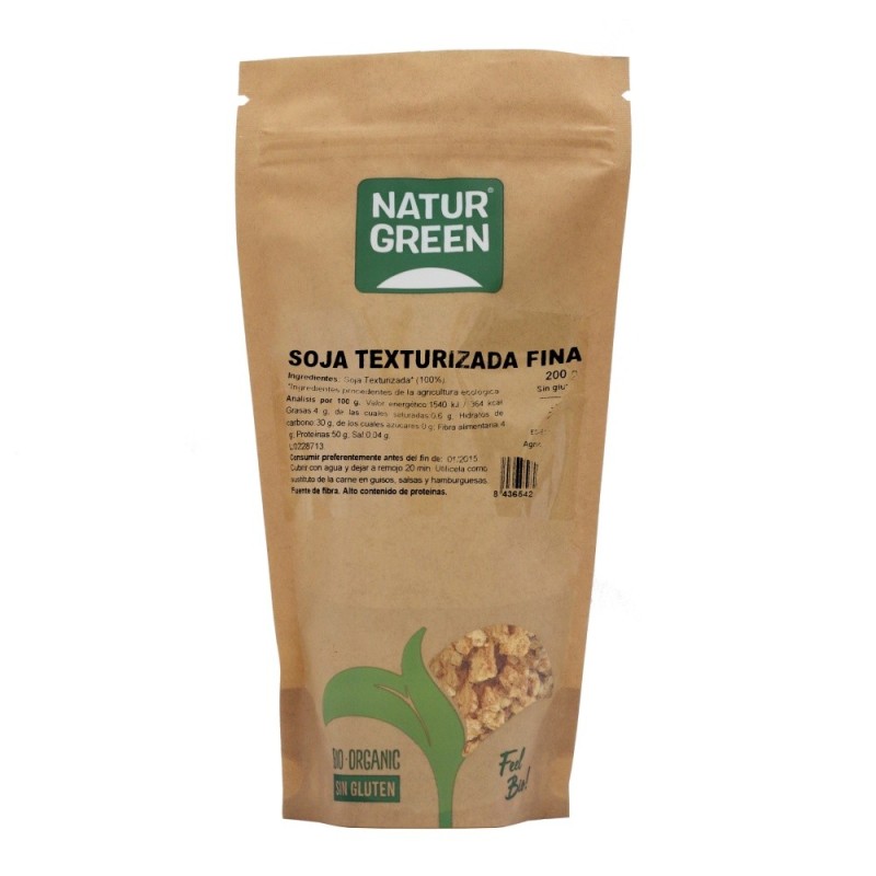 NATURGREEN SOJA TEXTURIZADA FINA Bio 150g