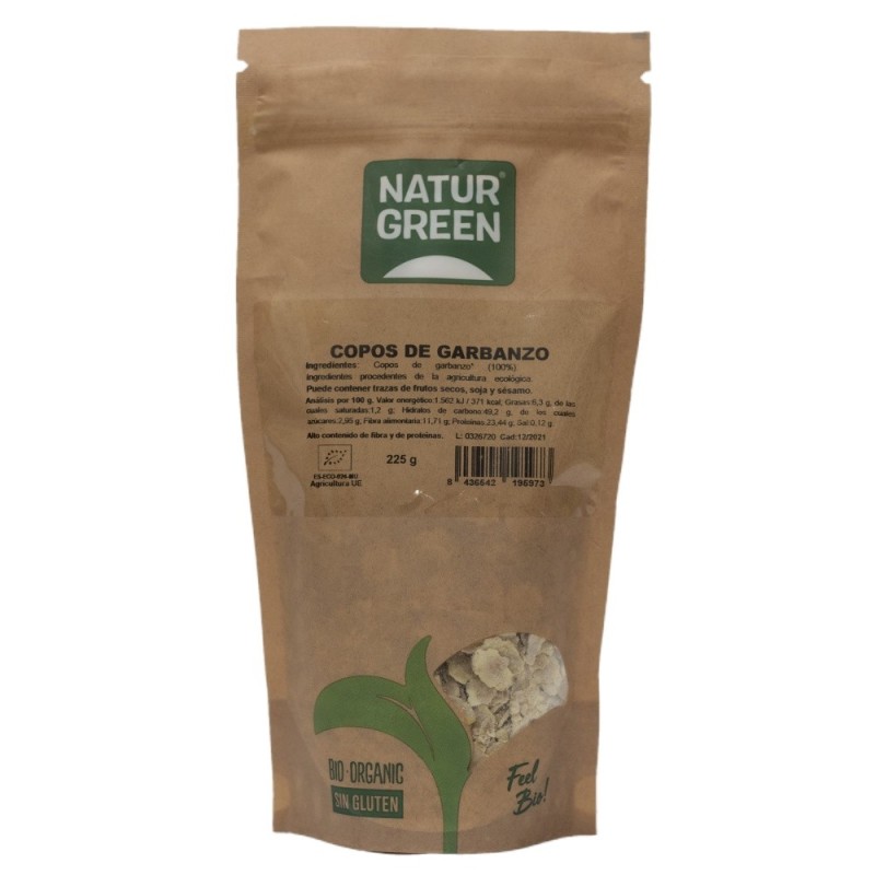 NATURGREEN COPOS DE GARBANZO Bio 225g