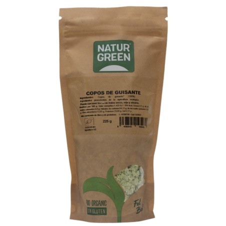 NATURGREEN COPOS DE GUISANTE Bio 225g