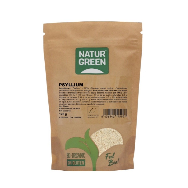 NATURGREEN PSYLLIUM MOLIDA 125g