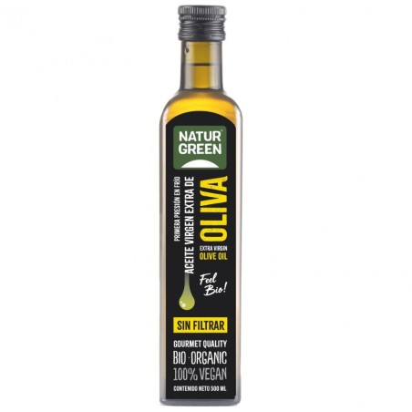 ACEITE OLIVA VIRGEN SIN FILTRAR BIO 500G NATURGREEN