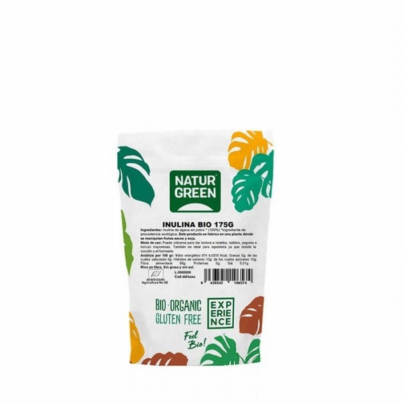 EXPERIENCE INULINA DOYPACK BIO 175G NATURGREEN EXPERIENCE INULINA DOYPACK BIO 175G NATURGREEN