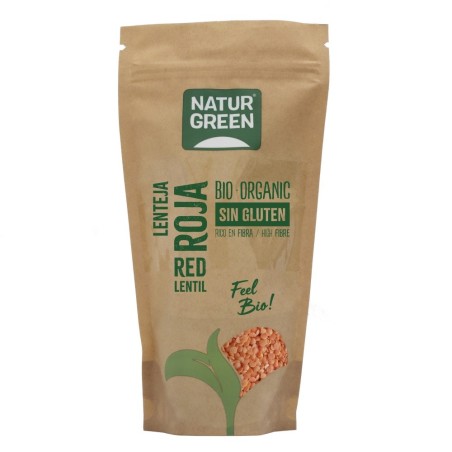 NATURGREEN LENTEJAS ROJAS BIO.500GR.