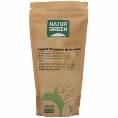 ARROZ BASMATI INTEGRAL BIO.500GR. NATURGREEN