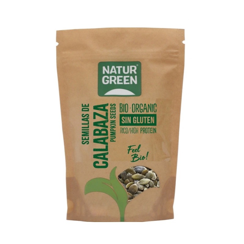 SEMILLA CALABAZA BIO. 225GR. NATURGREEN SEMILLA CALABAZA BIO. 225GR. NATURGREEN