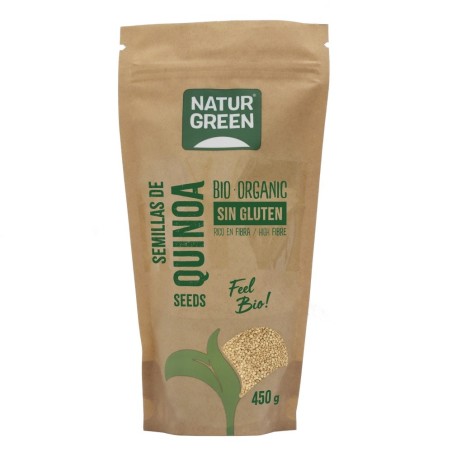 NATURGREEN QUINOA GRANO BIO. 450GR.