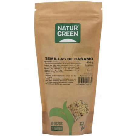 SEMILLAS CAÑAMO BIO.400GR. NATURGREEN