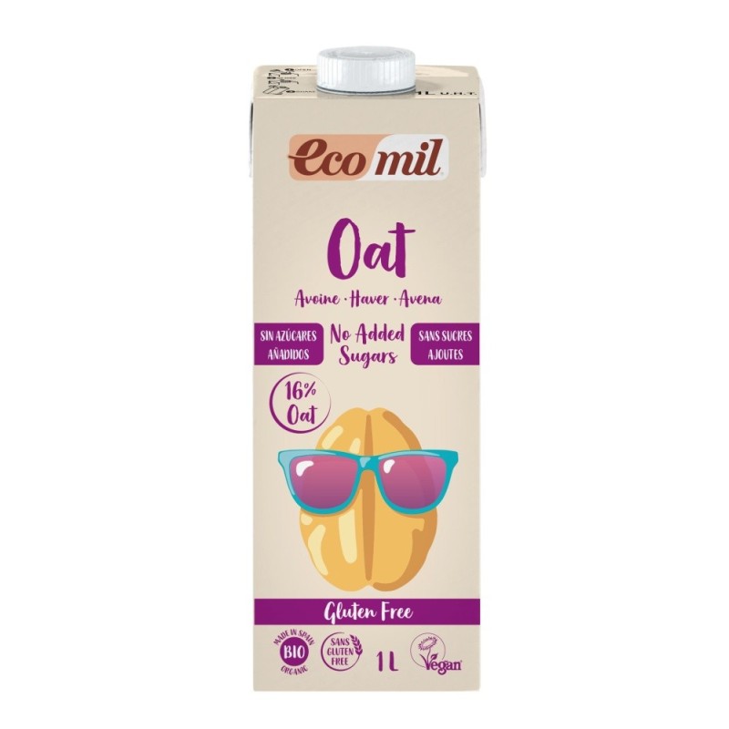 ECOMIL AVENA NATURE SIN GLUTEN BRICK 1L