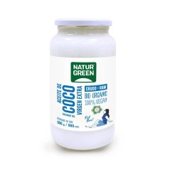 NATURGREEN ACEITE COCO VIRGEN TARRO 800GR.