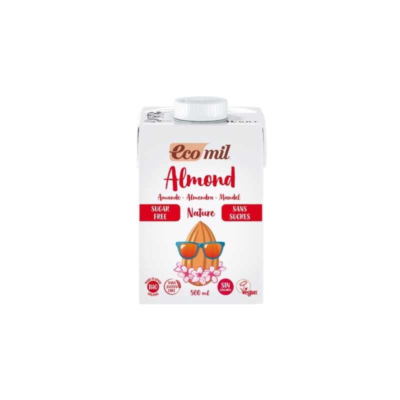 ECOMIL ALMENDRA NATURE BRICK 500ML.