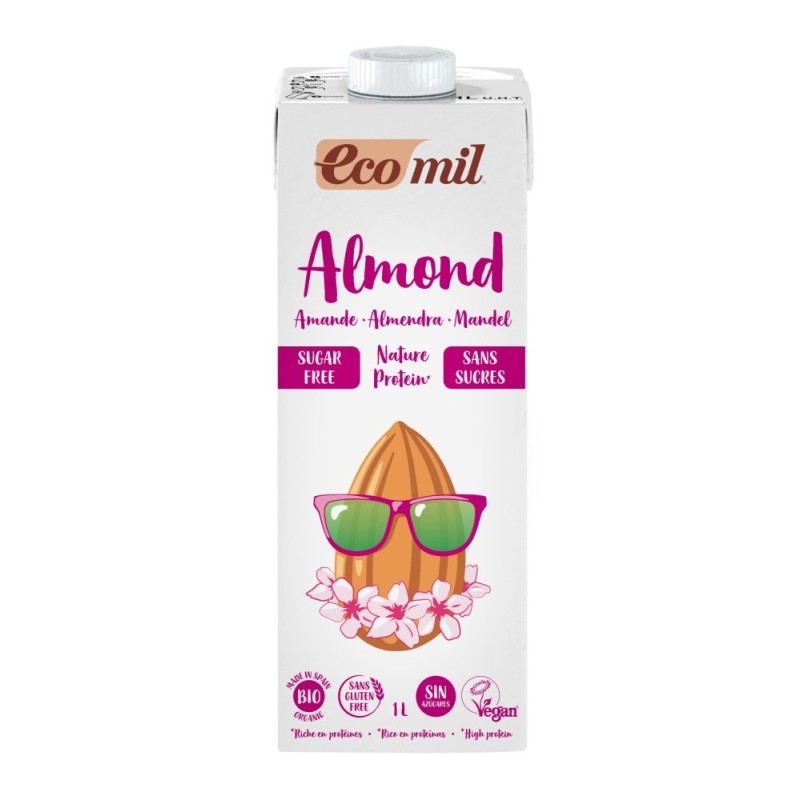 ECOMIL ALMENDRA NATURE PROTEIN BRICK 1L