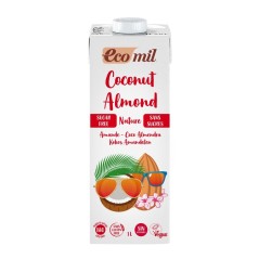 ECOMIL COCO ALMENDRA NATURE BRICK 1L