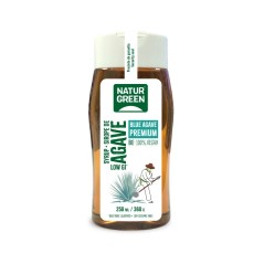 NATURGREEN SIROPE AGAVE BIO. 250ML.